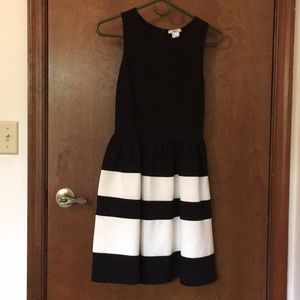 Black and White Dress, Semi Formal